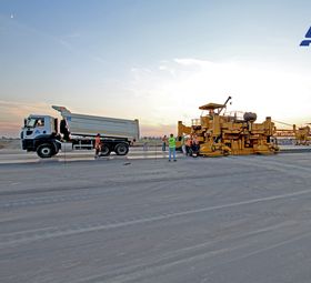 Runway Construction at Odessa International Airport