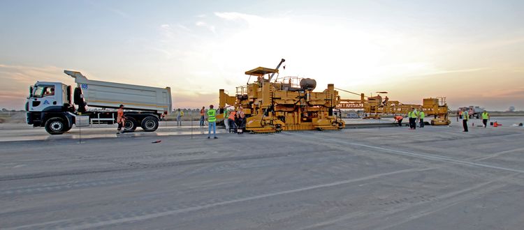 Runway Construction at Odessa International Airport